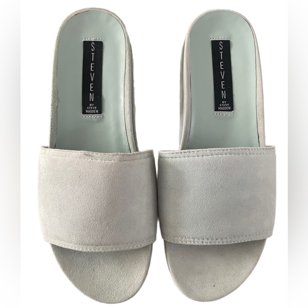 STEVEN by Steve Madden Women's Saunders Flat Sandal (NWOT)